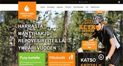 Desktop Screenshot of mantyharju-repovesi.com